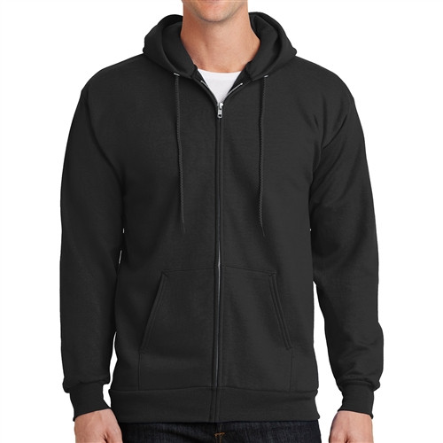 Men's Full-Zip Hoodie 9.0 oz - Screen Printed