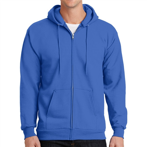 Men's Full-Zip Hoodie 9.0 oz - Screen Printed