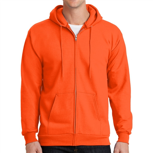 Men's Full-Zip Hoodie 9.0 oz - Screen Printed
