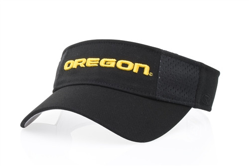 Embroidered Mesh Insert Adjustable Visor