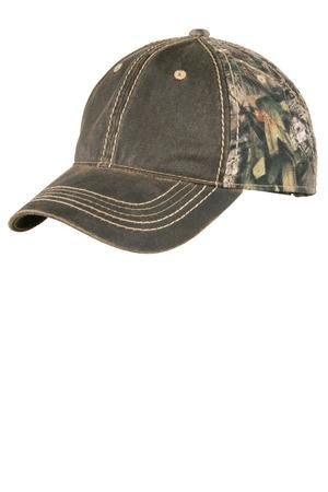 Custom Embroidered Port Authority Pigment Print Camouflage Cap. C819