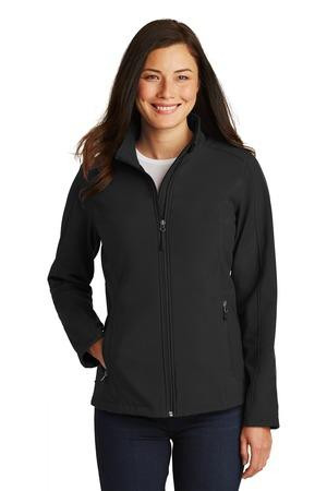 Embroidered Port Authority Ladies Core Soft Shell Jacket. L317