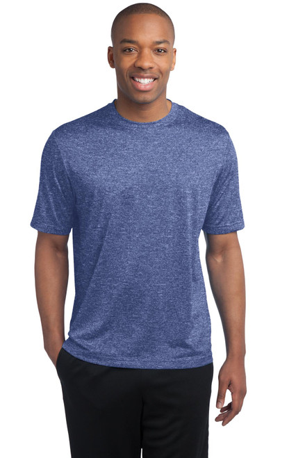 Embroidered Sport-Tek Heather Contender Tee. ST360