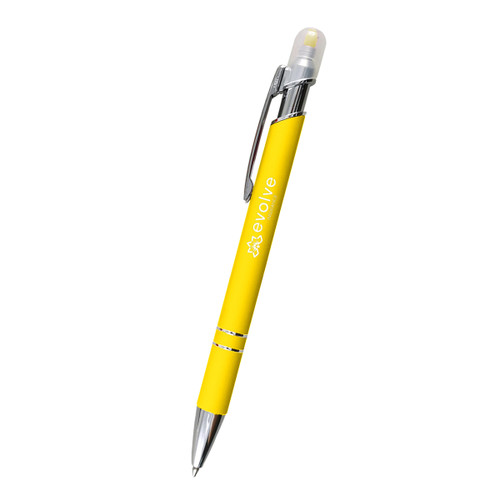Custom Mia Incline Pen With Highlighter 11150