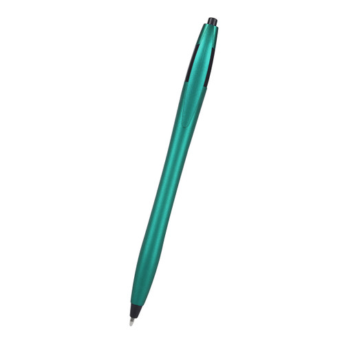 METALLIC TEAL WITH BLACK