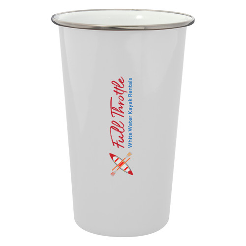 Custom 17 Oz. Tacoma Enamel Cup 5370