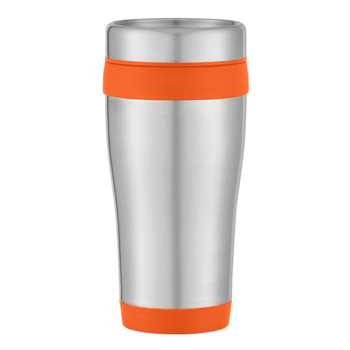 SILVER WITH ORANGE