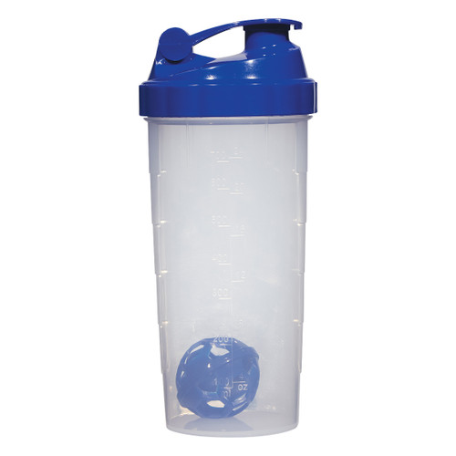 CLEAR WITH BLUE