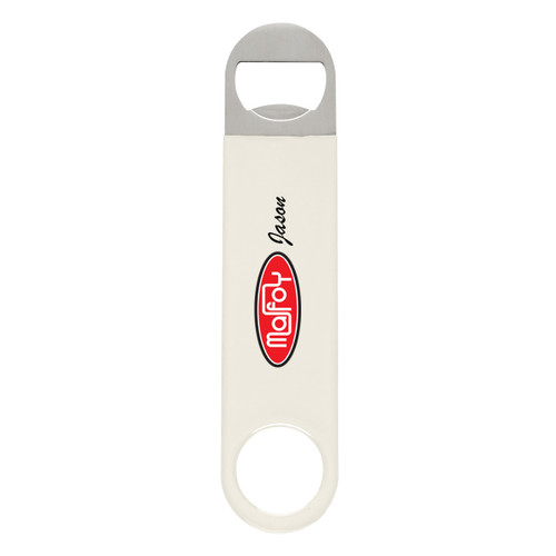 Custom Large Vinyl Coated Stainless Steel Bottle Opener 2024