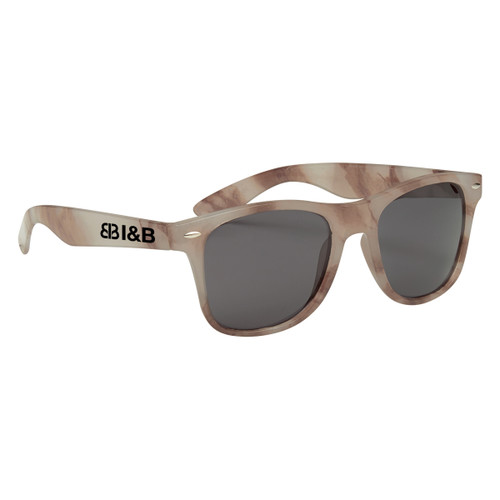 Custom Marbled Malibu Sunglasses 6258