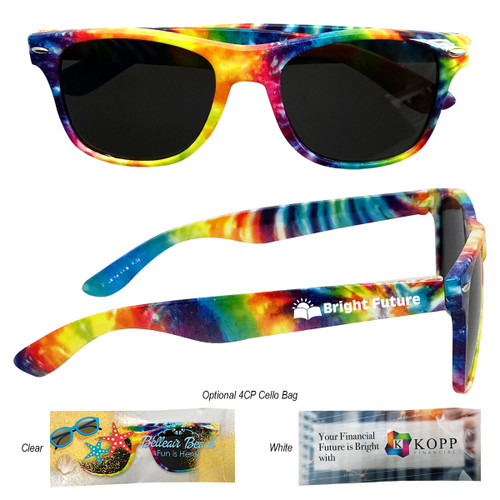 Custom Tie-Dye Malibu Sunglasses 6294