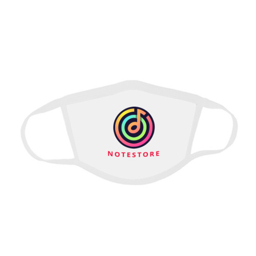 Custom 2-PLY Polyester Face Mask With Nose Wire 99118