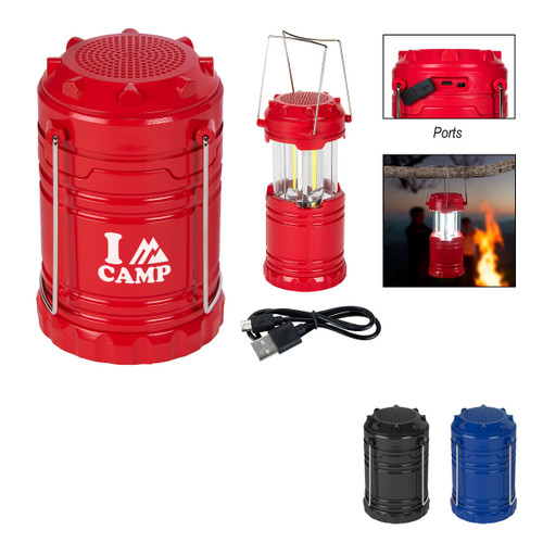 Custom COB Pop-Up Lantern With Speaker 2400