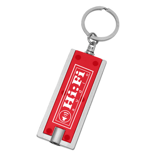 Custom Rectangular LED Key Chain 144