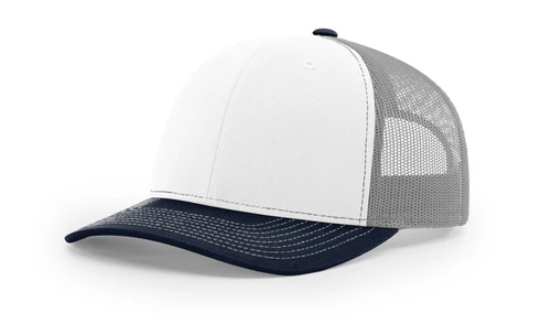White/Aluminum/Navy