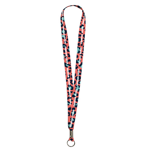 Custom Full Color Imprint Smooth Dye Sublimation Lanyard - 1/2" x 36" LANYARDS-DS50
