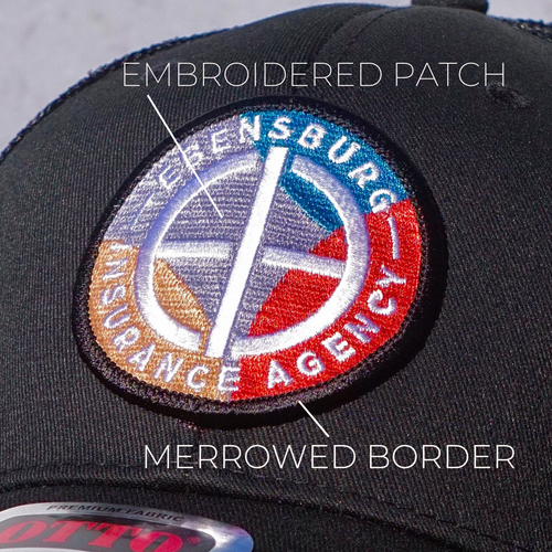 Classic Trucker Hats with Custom Embroidered Patches