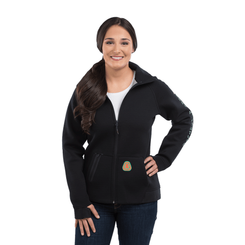 Embroidered Womens KARIBA Knit Jacket