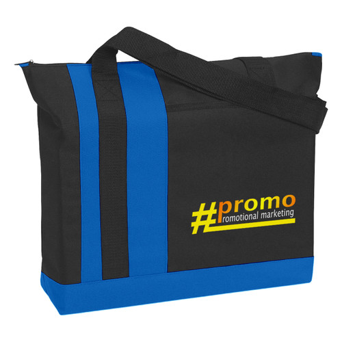 Custom Tri-Band Tote Bag 3009