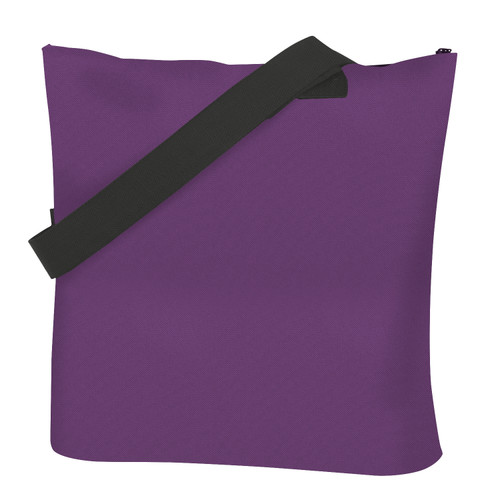 PURPLE WITH BLACK