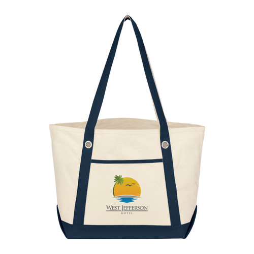 RECYCLED NATURAL WITH NAVY