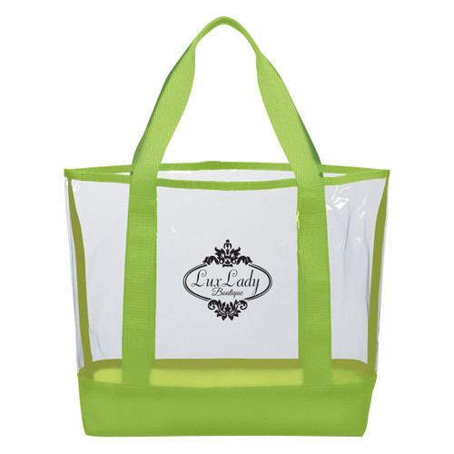 Custom Clear Casual Tote Bag 3604