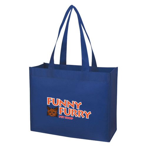 Custom Matte Laminated Non-Woven Shopper Tote Bag 3335