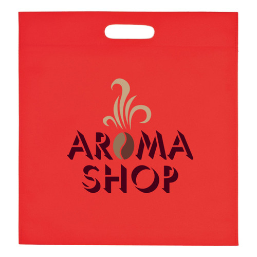 Custom Large Heat Sealed Non-Woven Exhibition Tote Bag 3390