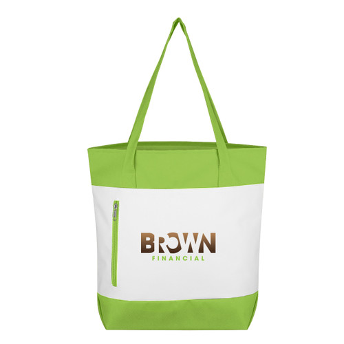 Custom Living Color Tote Bag 3178