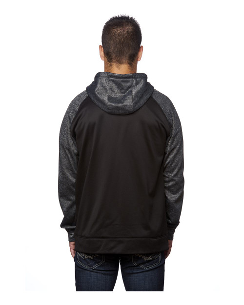 Custom Performance Raglan Full-Zip Sweatshirt - 8660 - CapsToYou