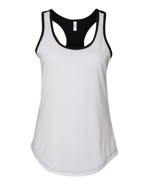 Custom Women’s Ideal Colorblocked Racerback Tank - 1534