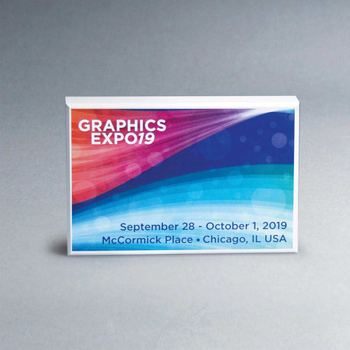 Custom 4" x 6" Wood Block Award 10060