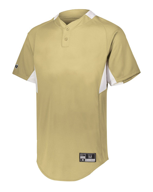 Two Button Henley Baseball Jersey - 529