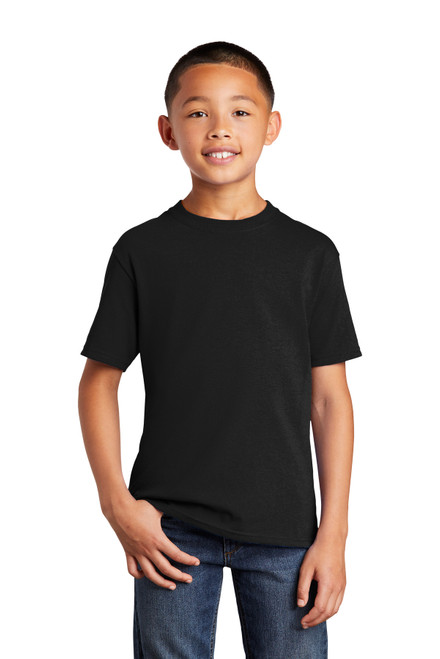 Custom Port & Company Youth Core Cotton DTG Tee PC54YDTG