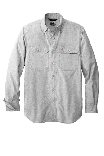 Embroidered Carhartt Force Solid Long Sleeve Shirt CT105291