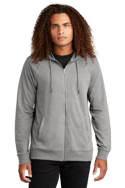 Custom District Featherweight French Terry Full-Zip Hoodie DT573