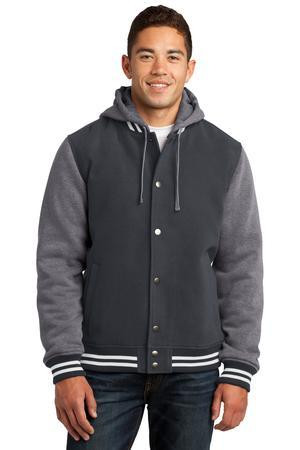Embroidered Sport-Tek Insulated Letterman Jacket. JST82