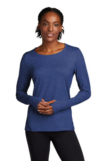Custom Sport-Tek Ladies Exchange 1.5 Long Sleeve Crew LST710
