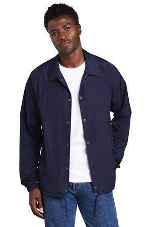 Embroidered New Era Coaches Jacket NEA601 - CapsToYou