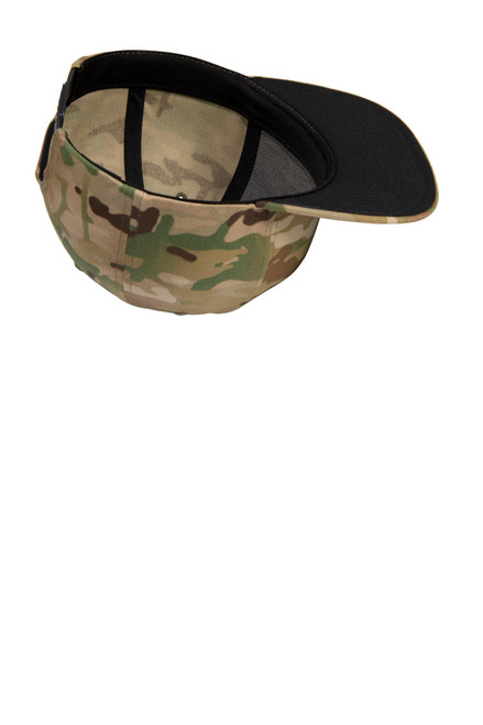 Custom Embroidered Sport-Tek Yupoong Flat Bill Snapback Cap. STC19