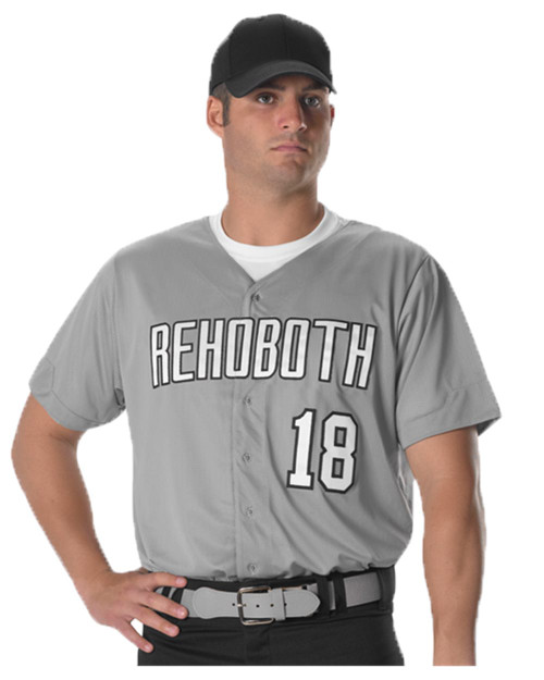 221025 GAME7 FULL-BUTTON BASEBALL JERSEY Stitch-N-Print