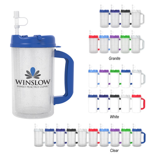 Custom 32 Oz. Thermo Mug 55502