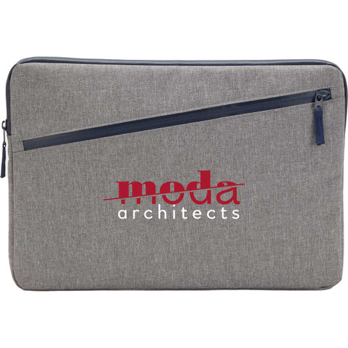 Custom Angle Recycled 17" Laptop Sleeve