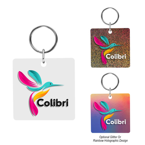 Custom Acrylic Key Tag - Square 20102