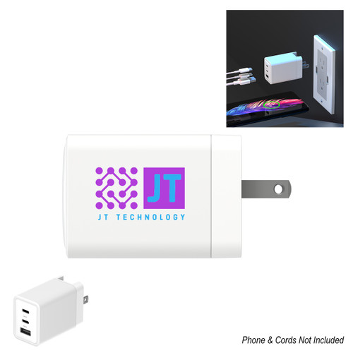 Custom 65W PhoneSuit® Fast Charging Wall Charger Pro 29008