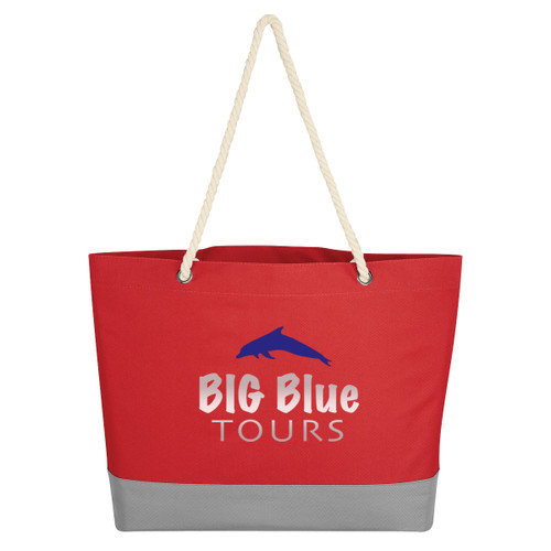 Custom Boca Tote Bag With Rope Handles 3195