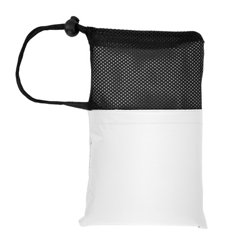 WHITE WITH BLACK