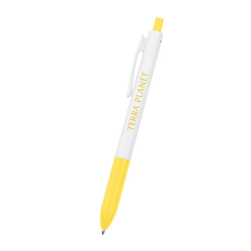 WHITE WITH YELLOW