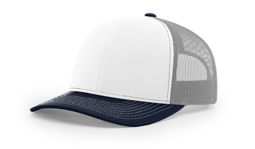 White/Aluminum/Navy