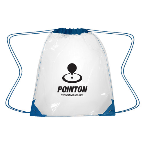 Custom Clear EVA Drawstring Backpack 33602